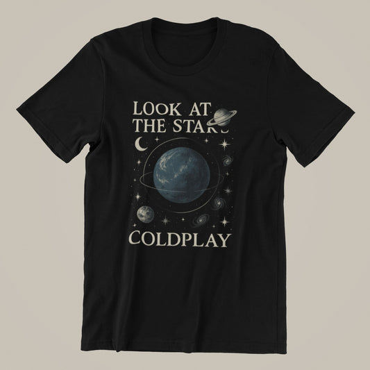 Camiseta Coldplay "The Stars" | Fandom Art