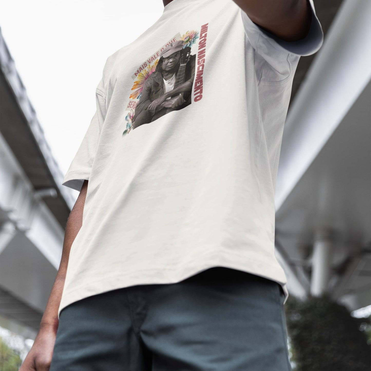 Camiseta Milton Nascimento "Mais Vale o Que Será" | Fandom Art