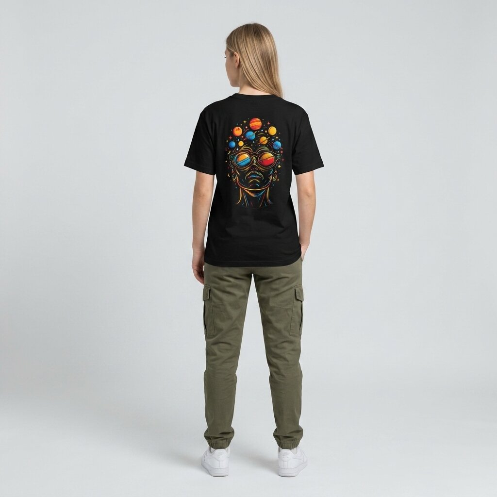 Camiseta Streetwear Visão Cósmica