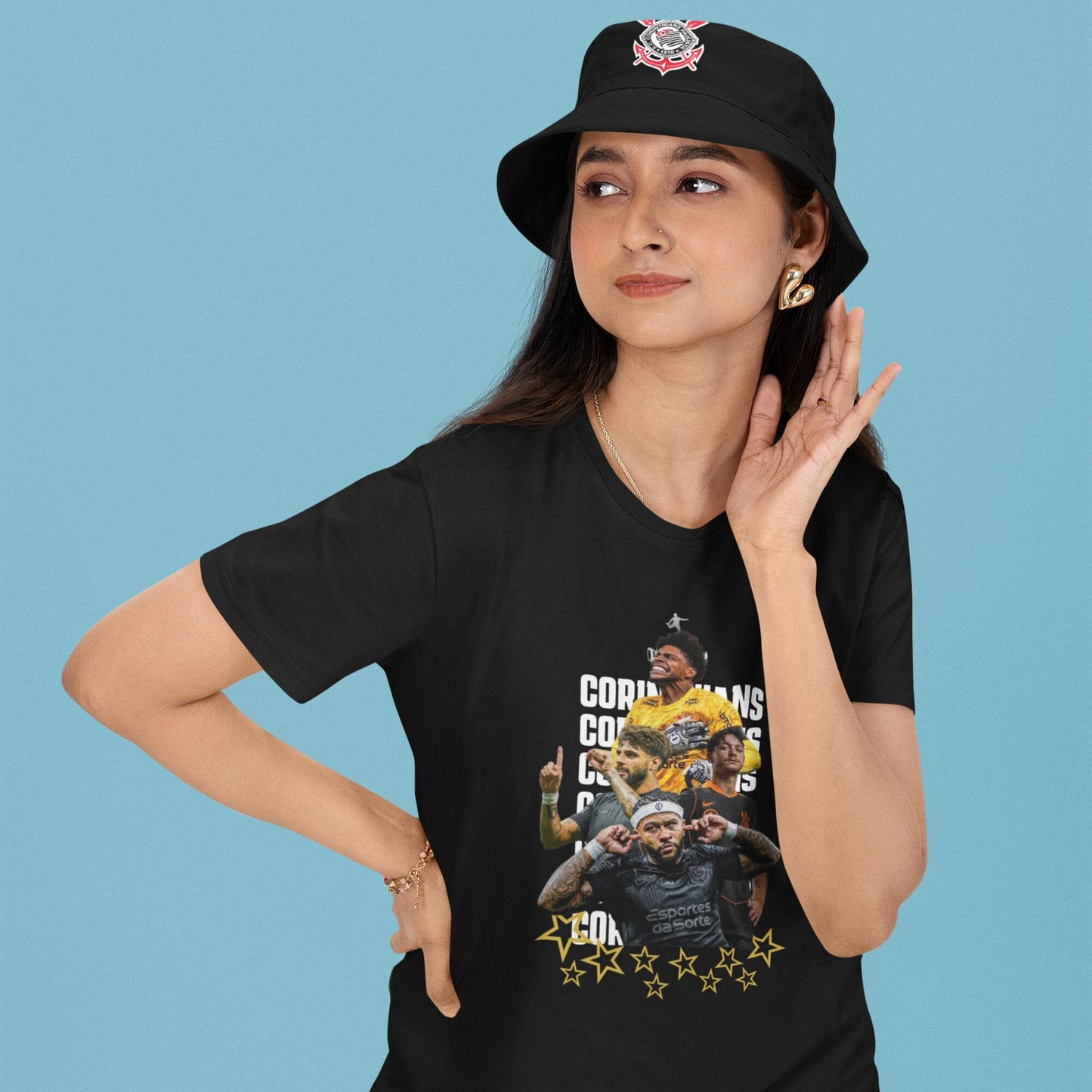 Camiseta Corinthians Estrelas | Fandom Art
