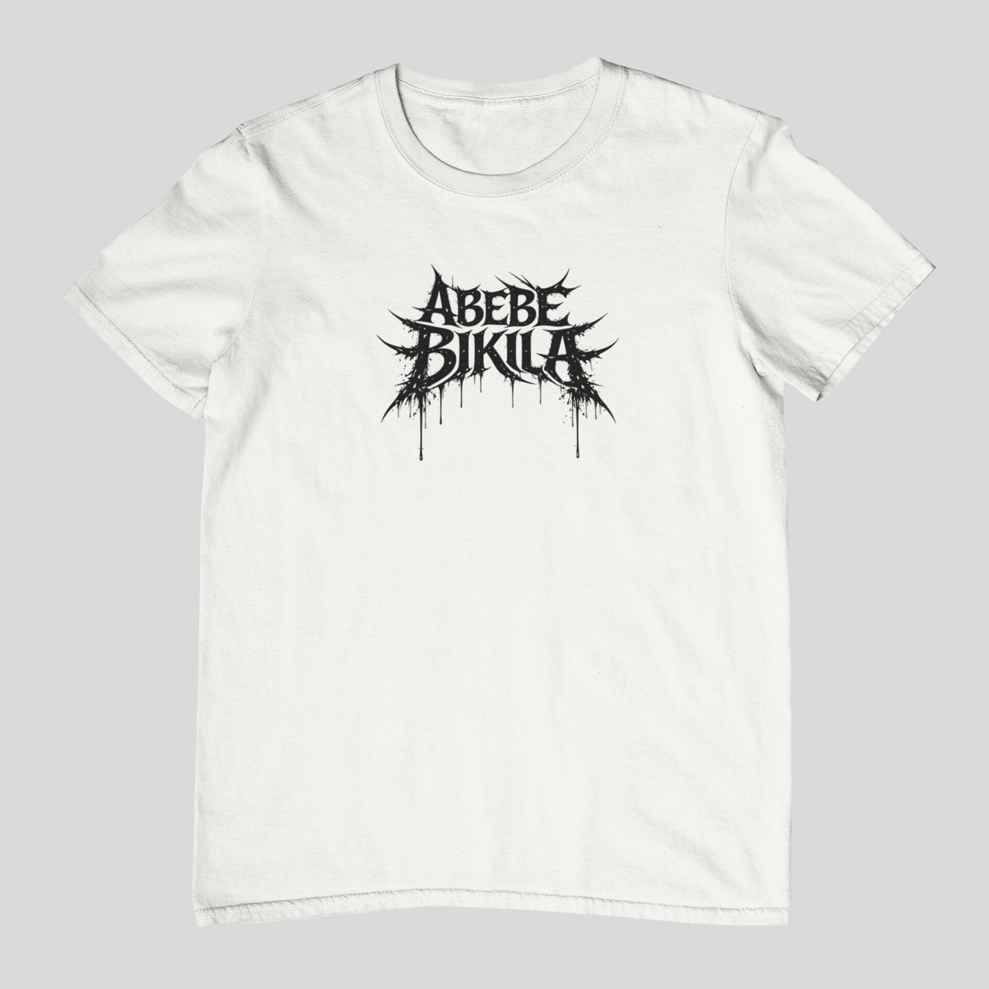 Camiseta BK "Abebe Bikila" Costas | Fandom Art