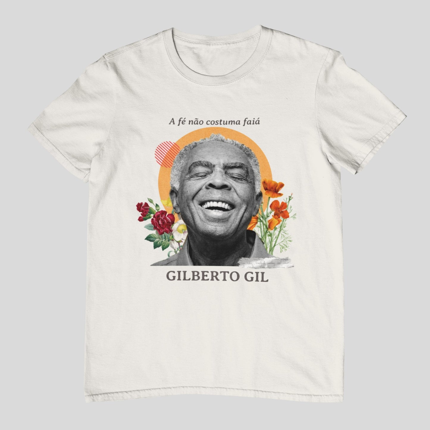 Camiseta Gilberto Gil "A Fé" | Fandom Art