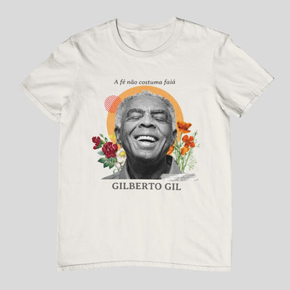Camiseta Gilberto Gil "A Fé" | Fandom Art
