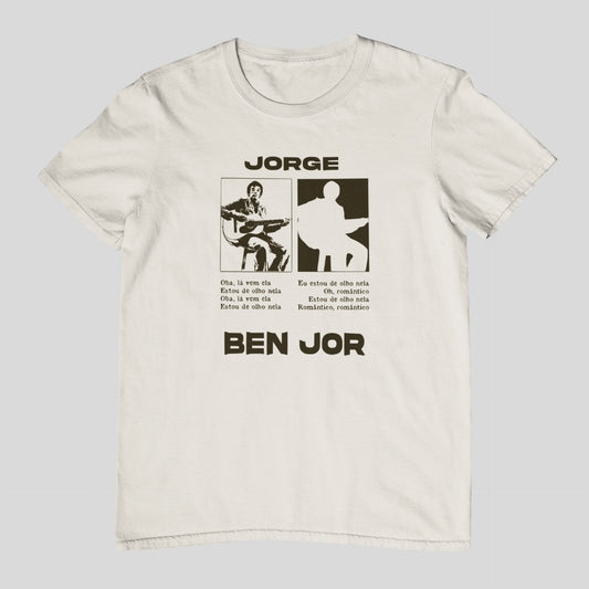 Camiseta Jorge Ben Jor "Lá vem ela" | Fandom Art