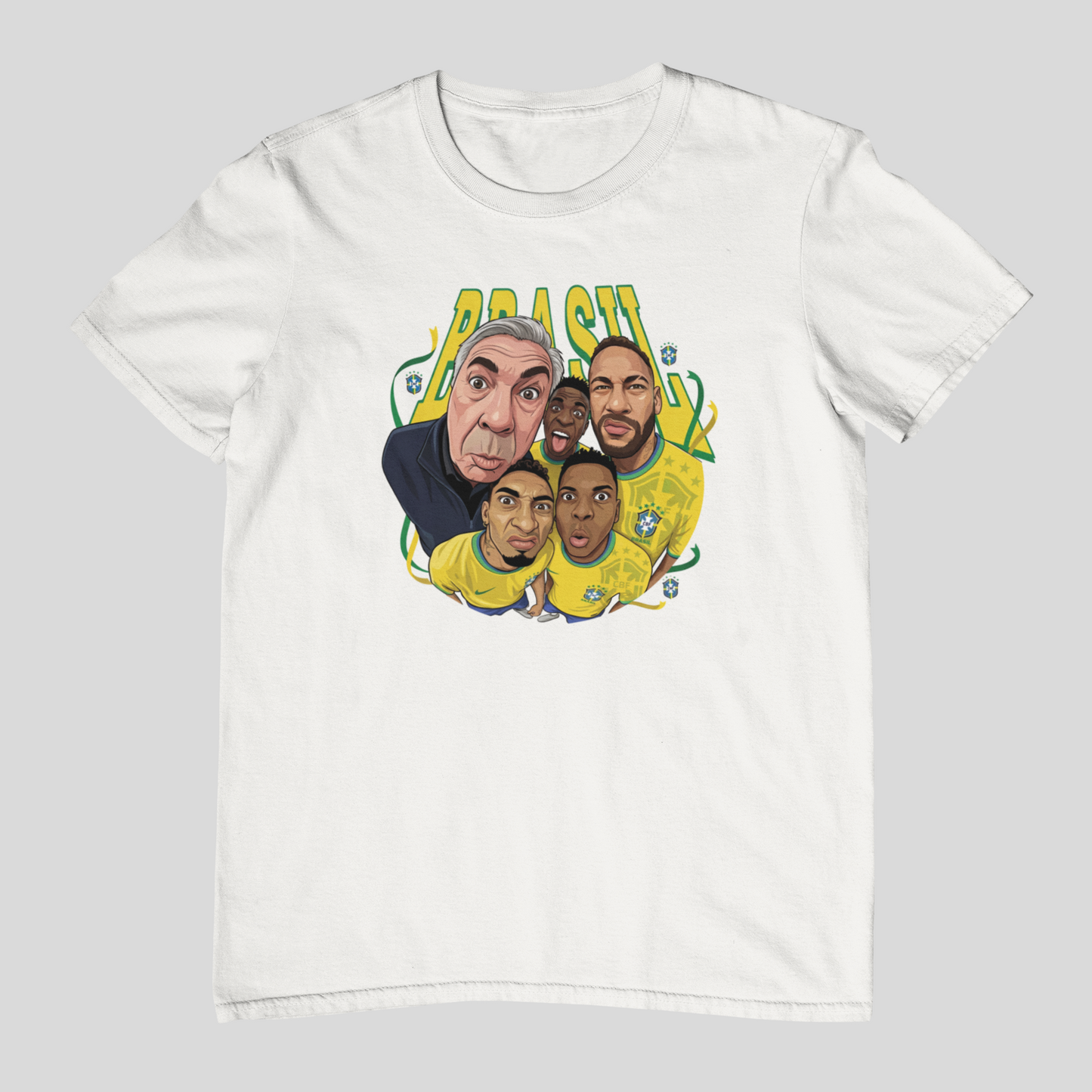 Camiseta Brasil Rumo ao Hexa | Fandom Art