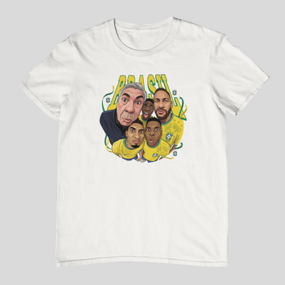 Camiseta Brasil Rumo ao Hexa | Fandom Art