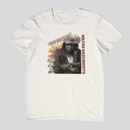 Camiseta Milton Nascimento "Mais Vale o Que Será" | Fandom Art