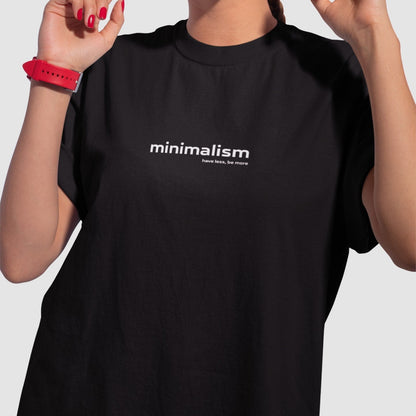 Camiseta Minimalism "Be More" | Fandom Art