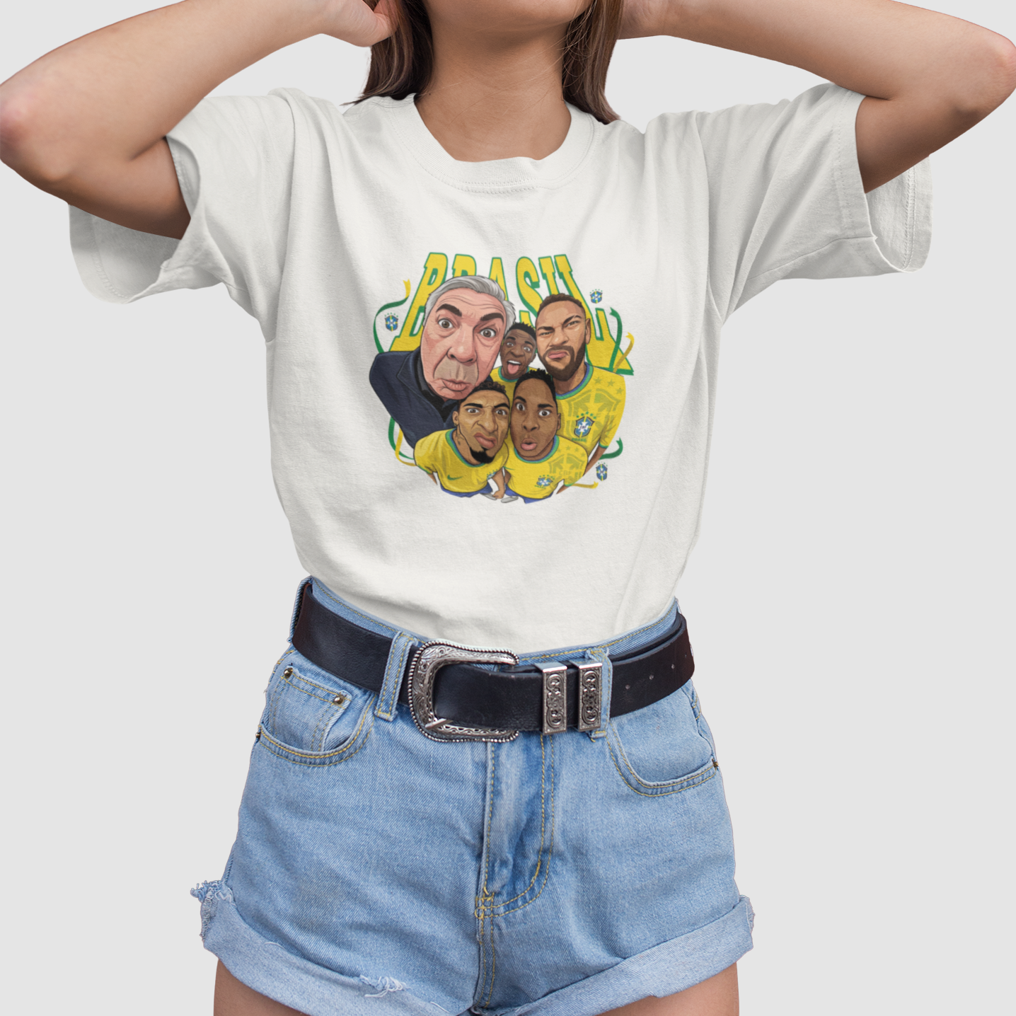 Camiseta Brasil Rumo ao Hexa | Fandom Art